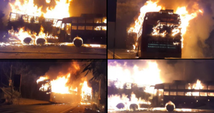 20 feared dead as bus catches fire in UP’s Kannauj