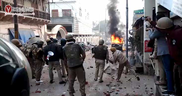 Bijnor protester was shot in the eye from close range