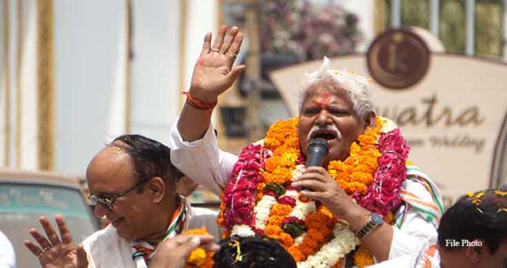 Congress former Delhi MP Mahabal Mishra suspended