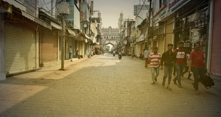 Mixed response to Bharat Bandh in Hyderabad