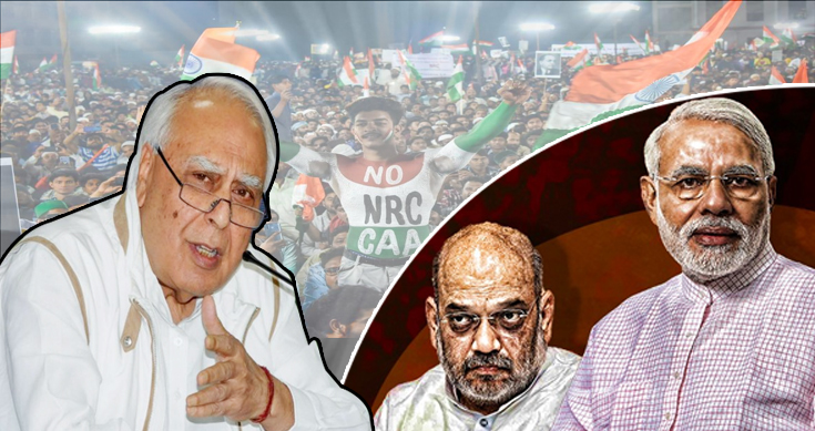 Modi and Shah drag on democracy, lying on CAA: Kapil Sibal