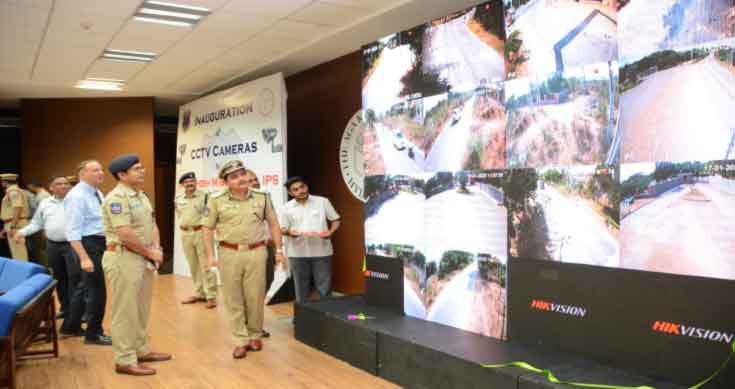 Rachakonda CP inaugurates CCTV community cameras