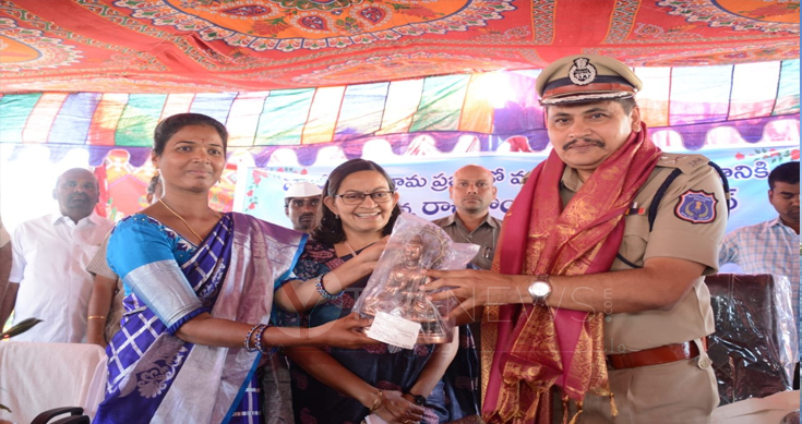 Hajipur villagers thank Rachakonda CP & District Collector