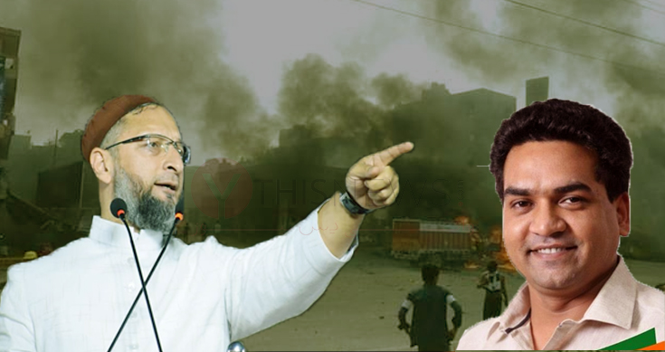 Hand over North-East Delhi to Army: Owaisi