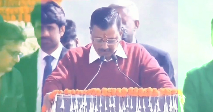 Common man runs Delhi, not politicians: Kejriwal