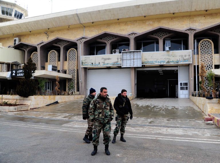Syria reopens Aleppo airport after nearly 8 yrs