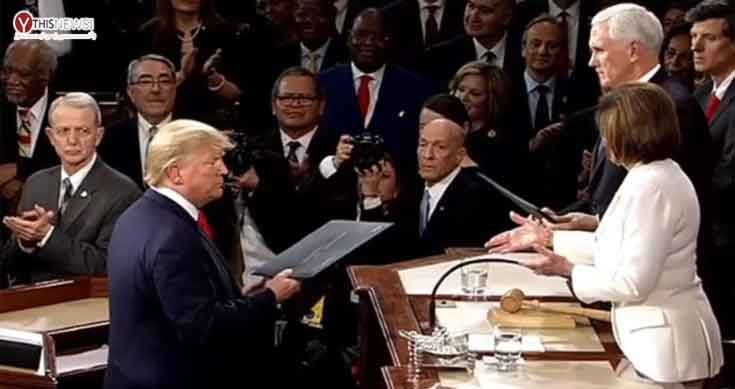 Trump vows longer border wall in State of the Union address