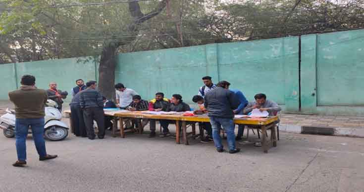 Voting percentage in Delhi on the decline