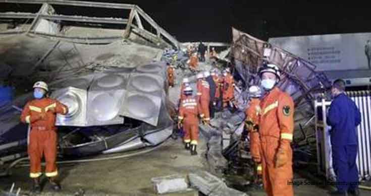 6 killed in China quarantine building collapse