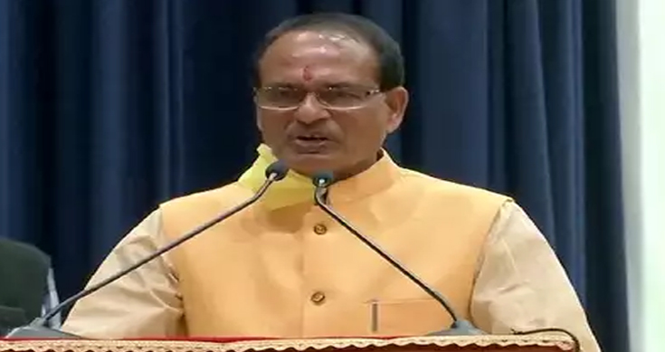 Chouhan sworn in as Madhya Pradesh CM