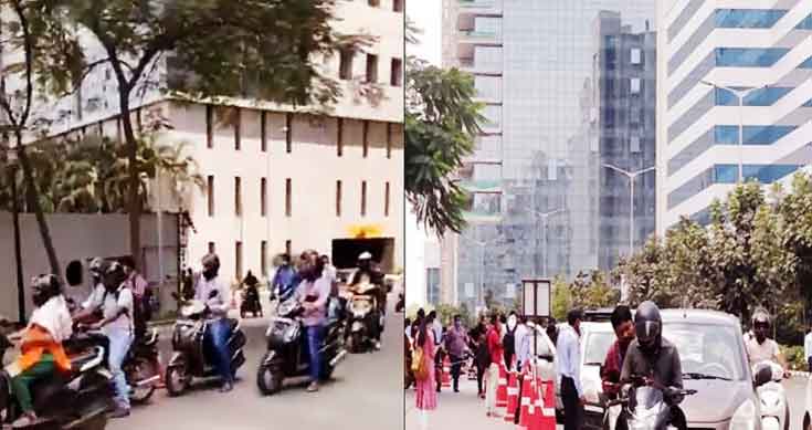 Panic at Hyd IT park after techie tests COVID-19 positive