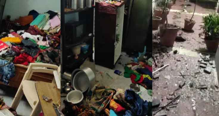 Six injured in cylinder blasts in two houses in city