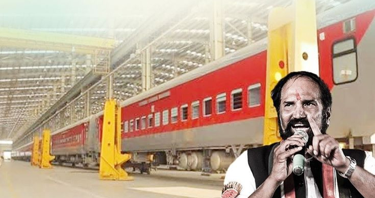 Uttam demands bullet train between Hyderabad-Vijayawada