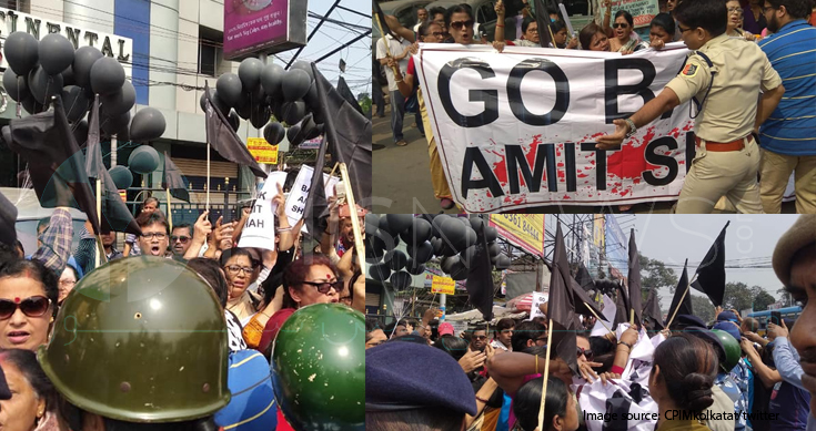 Widespread protests planned in Kolkata during Shah’s visit
