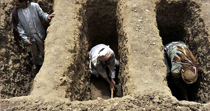 Man dies while digging grandfather’s grave