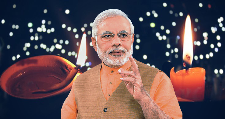 Modi reminds to turn off lights for 9 minutes at 9 pm