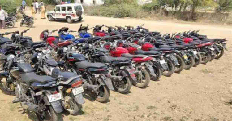 Hyderabad police release 34k bikes seized for lockdown violation