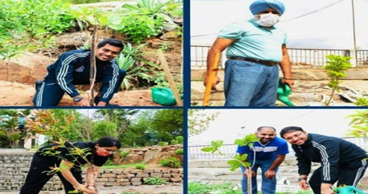 Haritha Haram Program Conducted at Dr. MCR HRD Institute