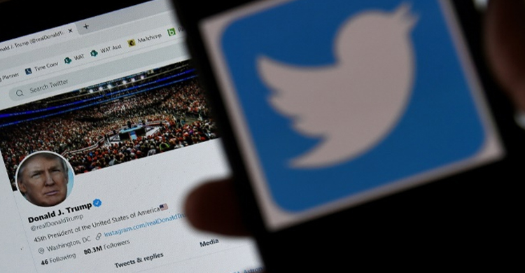 Searching Twitter for ‘racist’ brings up Trump’s account