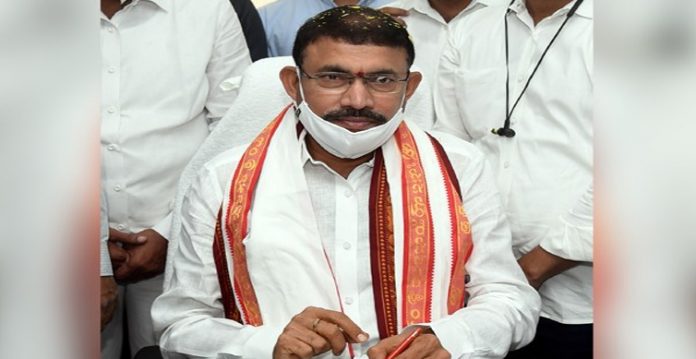 Andhra cabinet minister take charge