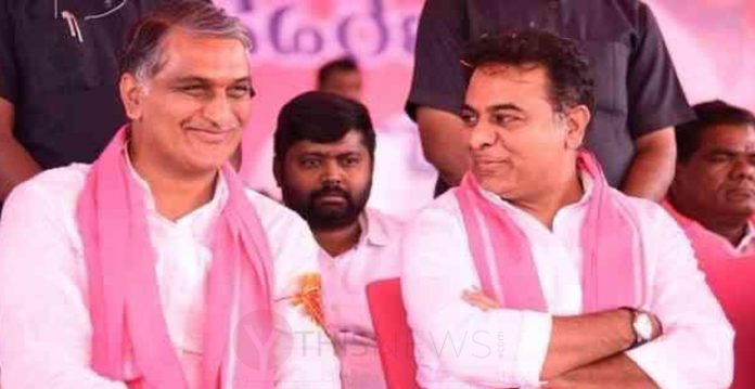 Harish Rao wishes KTR on 44 th birthday