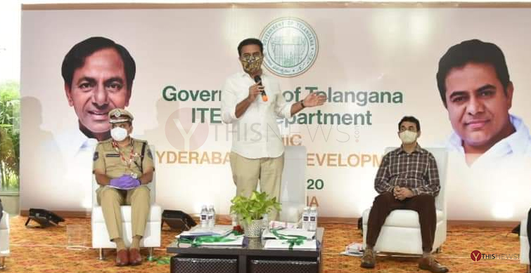 Telangana surpasses national IT development average, KTR woos investors
