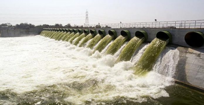 Water released from Medigadda barrage and Musi project
