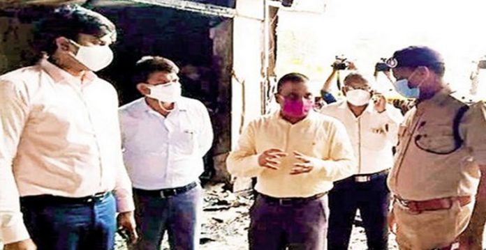 3 Andhra hospital officials held over fire in Covid centre