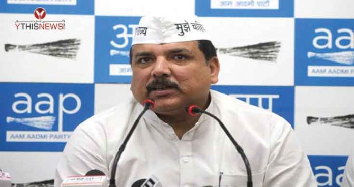 FIRs against AAP’s Sanjay Singh for comments against Yogi