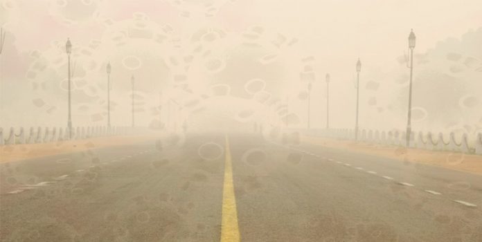Airborne viruses can spread on dust non-respiratory particles