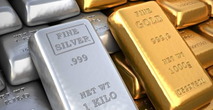 Gold nears Rs 55k per 10 gm, silver crosses Rs 70k per kg
