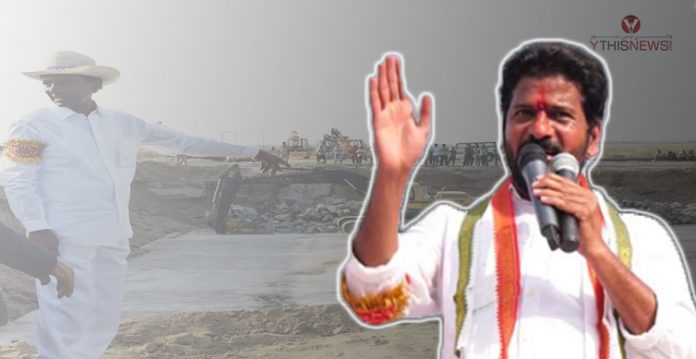 KCR is getting commissions from AP irrigation: Revanth