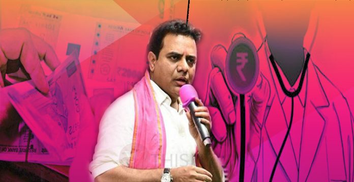 KTR bashes private hospitals for Covid-19 treatment billings