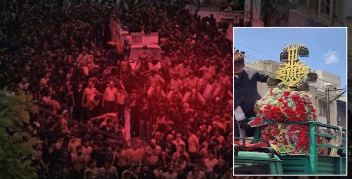 Police whipped mourners with cases over Muharram procession