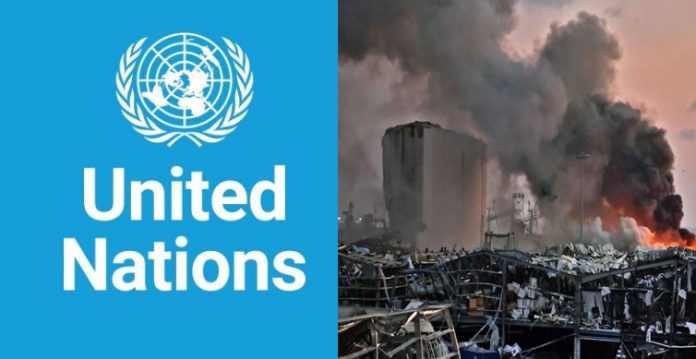 UN agencies continue aid delivery to Beirut blast survivors