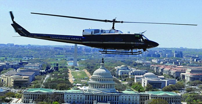 US Air Force helicopter shot, 1 pilot hurt