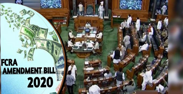 Rajya Sabha passes FCRA Bill with No Opposition Attendance