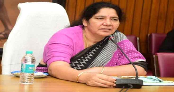 Teach at Tribal areas Sathyavathi to officialls