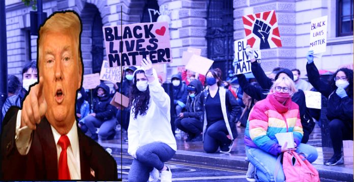 Trump calls Black Lives Matter 'extraordinary, communist' association