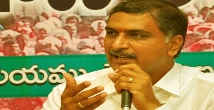Harish flays opposition, asks people support TRS for growth
