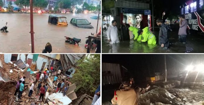 Downpours Take 30 lives in Telangana, 19 of them in Hyderabad