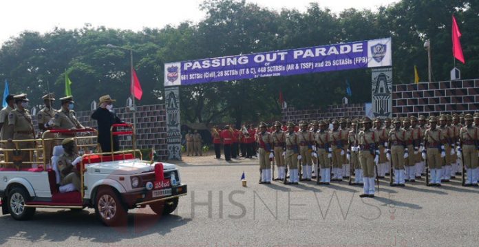 Sub-inspectors passing out parade held