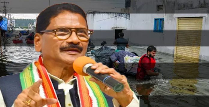 Shashidhar reddy blames Govt got floods in the city