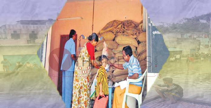 After floods and cash relief, residents put to test with delay in ration supply