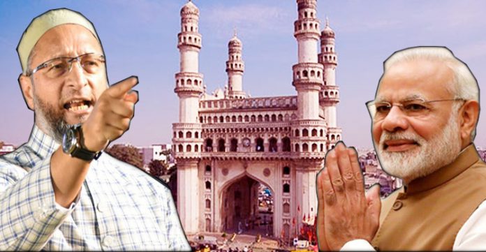 “Bring Narendra Modi to Hyderabad”- Owaisi challenges BJP