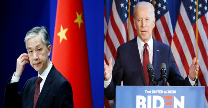 China extends congratulations to Biden and Harris on election win