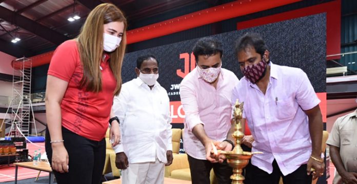 KTR starts Jwala Gutha Sports Academy, says new sports policy in offing