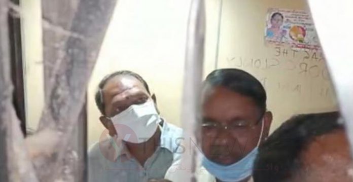Minister Koppula Eshwar caught in lift for 30 minutes