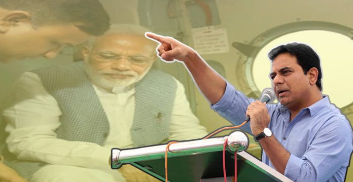 Modi Govt granted 500 Cr to Gujarat 670 Cr to Karnataka, ZERO funds to Telangana KTR