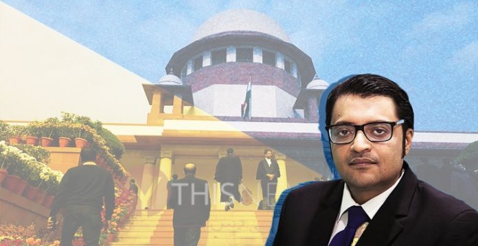 SC grants bail to Arnab Goswami, tells Maharashtra Govt to “ignore his taunts”
